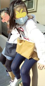 パンツとお揃いポシェット